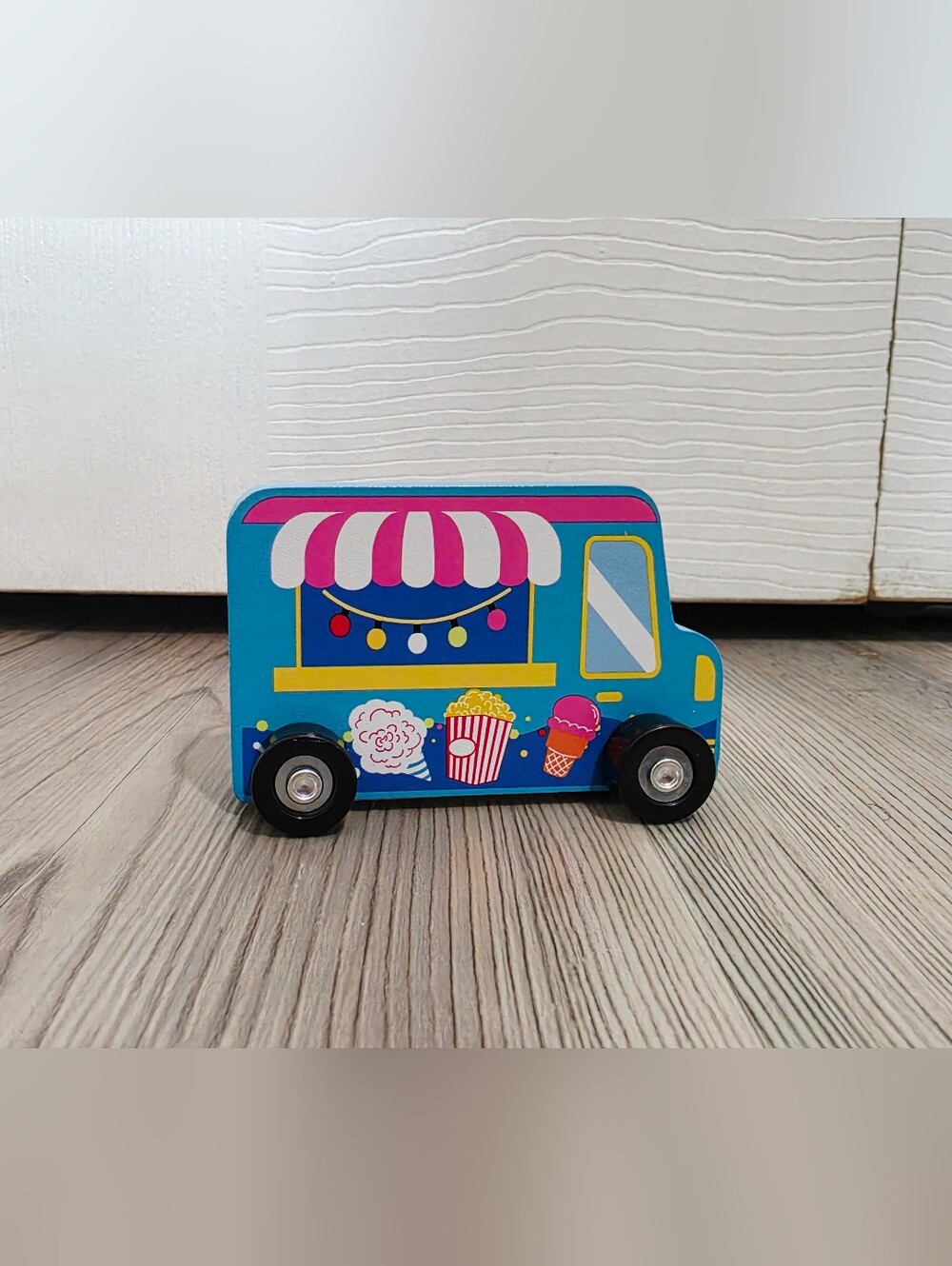 Target Bullseye Playground 2026 Wooden Car Toy - Popcorn
